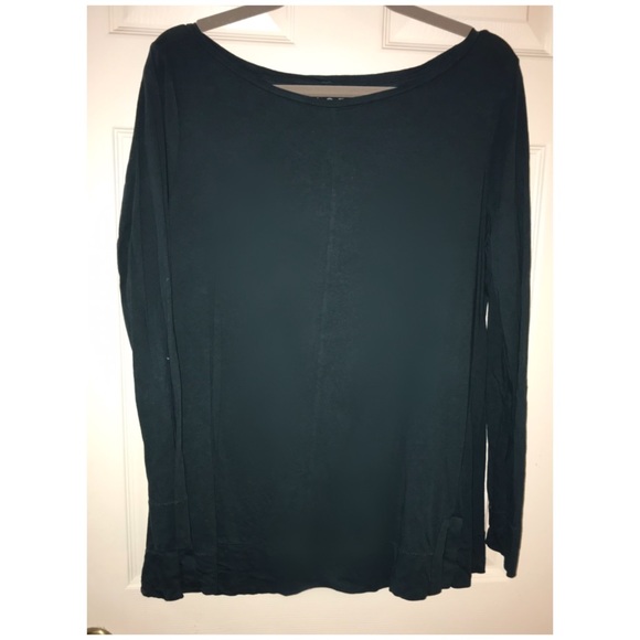 Loft Slit Tunic Tee - Midnight Malachit - Picture 2 of 5